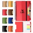 Pocket Memo Spiral Notebook W/ Sticky Notes&Pen | https://www.bestnamebadges.com