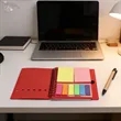 Mini Kraft Spiral Notebook W/ Sticky Notes & Pen | https://www.bestnamebadges.com