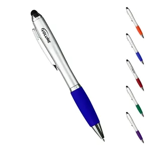 Custom Stylus Pen With Rubber Grip