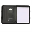 Leather Padfolio with foldable Handles | https://www.bestnamebadges.com