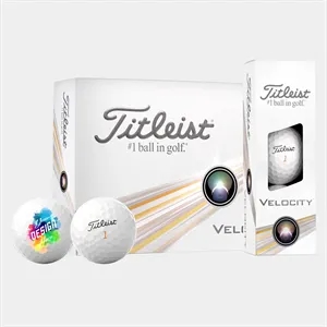 Titleist® Velocity Golf Balls | https://www.bestnamebadges.com