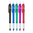 Union Printed - Slims Translucent Grip Click Pen | https://www.bestnamebadges.com