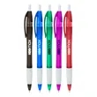 Union Printed - Slims Translucent Grip Click Pen | https://www.bestnamebadges.com