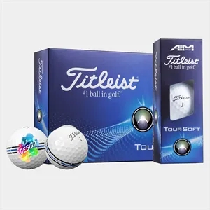 Titleist Tour Soft AIM 360 Golf Balls | https://www.bestnamebadges.com