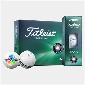 Titleist® AVX AIM 360 Golf Balls | https://www.bestnamebadges.com