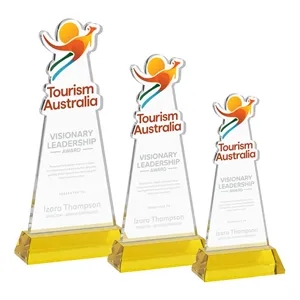 EdgeCraft Award on Hartford Base - Gold (via Air) | https://www.bestnamebadges.com