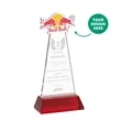 EdgeCraft Tapered Award on Hartford - Red (via Ocean) | https://www.bestnamebadges.com