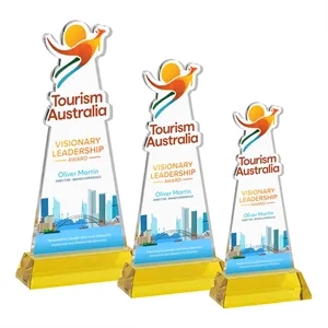 EdgeCraft VividPrint™ on Hartford Base - Gold (via Air) | https://www.bestnamebadges.com