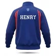 Single Layer Full Zip Baseball Windbreaker | https://www.bestnamebadges.com