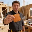 5Ft Square PU Leather Retractable Soft Tape Measure | https://www.bestnamebadges.com