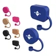 Silicone Straw Cap | https://www.bestnamebadges.com