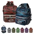 Dual Compartment Insulated Backpack Lunch Cooler Bag | https://www.bestnamebadges.com
