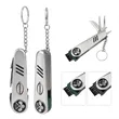 7 In 1 Multifunction Stainless Steel Golf Tool W/ Key Chain | https://www.bestnamebadges.com