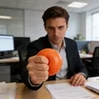 2.75'' Round Soft PU Stress Ball Reliever | https://www.bestnamebadges.com