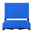 Portable Steel Frame Stadium Chair For Bleachers | https://www.bestnamebadges.com