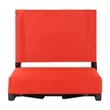 Portable Steel Frame Stadium Chair For Bleachers | https://www.bestnamebadges.com