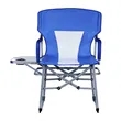 Portable Camping Director Chair With Side Table | https://www.bestnamebadges.com