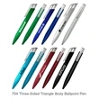 Popular Three-Sided Triangle Body Ballpoint Pen | https://www.bestnamebadges.com