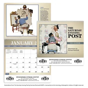 Triumph® Calendars The Saturday Evening Post Deluxe Pocke... | https://www.bestnamebadges.com