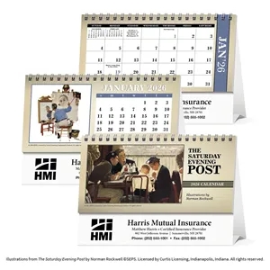 Triumph® Calendars The Saturday Evening Post Illustration... | https://www.bestnamebadges.com
