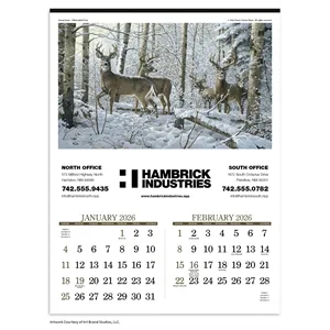 Triumph® Calendars Wildlife Art Calendar | https://www.bestnamebadges.com