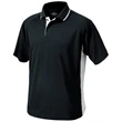 Men's Color Blocked Wicking Polo | https://www.bestnamebadges.com