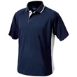 Men's Color Blocked Wicking Polo | https://www.bestnamebadges.com