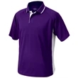 Men's Color Blocked Wicking Polo | https://www.bestnamebadges.com