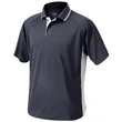 Men's Color Blocked Wicking Polo | https://www.bestnamebadges.com