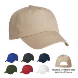 5 Panel Polyester Cap - Embroidered | https://www.bestnamebadges.com