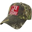 6 Panel Camo Cap - Unstructured | https://www.bestnamebadges.com
