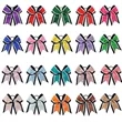 Cheering Bowtie Ribbon Bows | https://www.bestnamebadges.com
