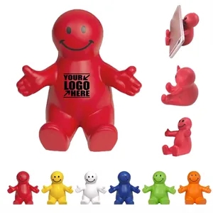 PU Squeezable Smile Phone Holder