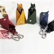 PU Leather Bat Shape Keychain | https://www.bestnamebadges.com