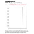 FSC® Mix 6.5" x 7" Lock-it Spiral Notebook | https://www.bestnamebadges.com