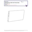 Pep 4000 mAh Power Bank | https://www.bestnamebadges.com