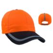 6 Panel Safety Cap | https://www.bestnamebadges.com