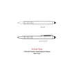Preston Dual Ballpoint Stylus | https://www.bestnamebadges.com