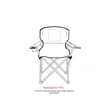 Oversized Folding Chair (500lb Capacity) | https://www.bestnamebadges.com