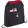 Raven Drawstring Bag | https://www.bestnamebadges.com