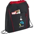 Raven Drawstring Bag | https://www.bestnamebadges.com