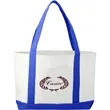 Large Canvas Tote Bag | https://www.bestnamebadges.com