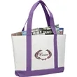 Large Canvas Tote Bag | https://www.bestnamebadges.com