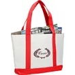 Large Canvas Tote Bag | https://www.bestnamebadges.com
