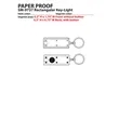 Rectangular Key-Light | https://www.bestnamebadges.com