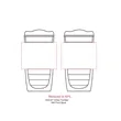 Vortex Tumbler 16oz | https://www.bestnamebadges.com