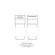 Frenchie Tumbler 17oz | https://www.bestnamebadges.com