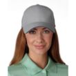 Adams 6-Panel Moisture Management Sandwich Cap - Dark/All | https://www.bestnamebadges.com