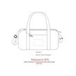Repose 10oz Recycled Cotton Barrel Duffel | https://www.bestnamebadges.com