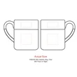 Otis Ceramic Mug 15oz | https://www.bestnamebadges.com